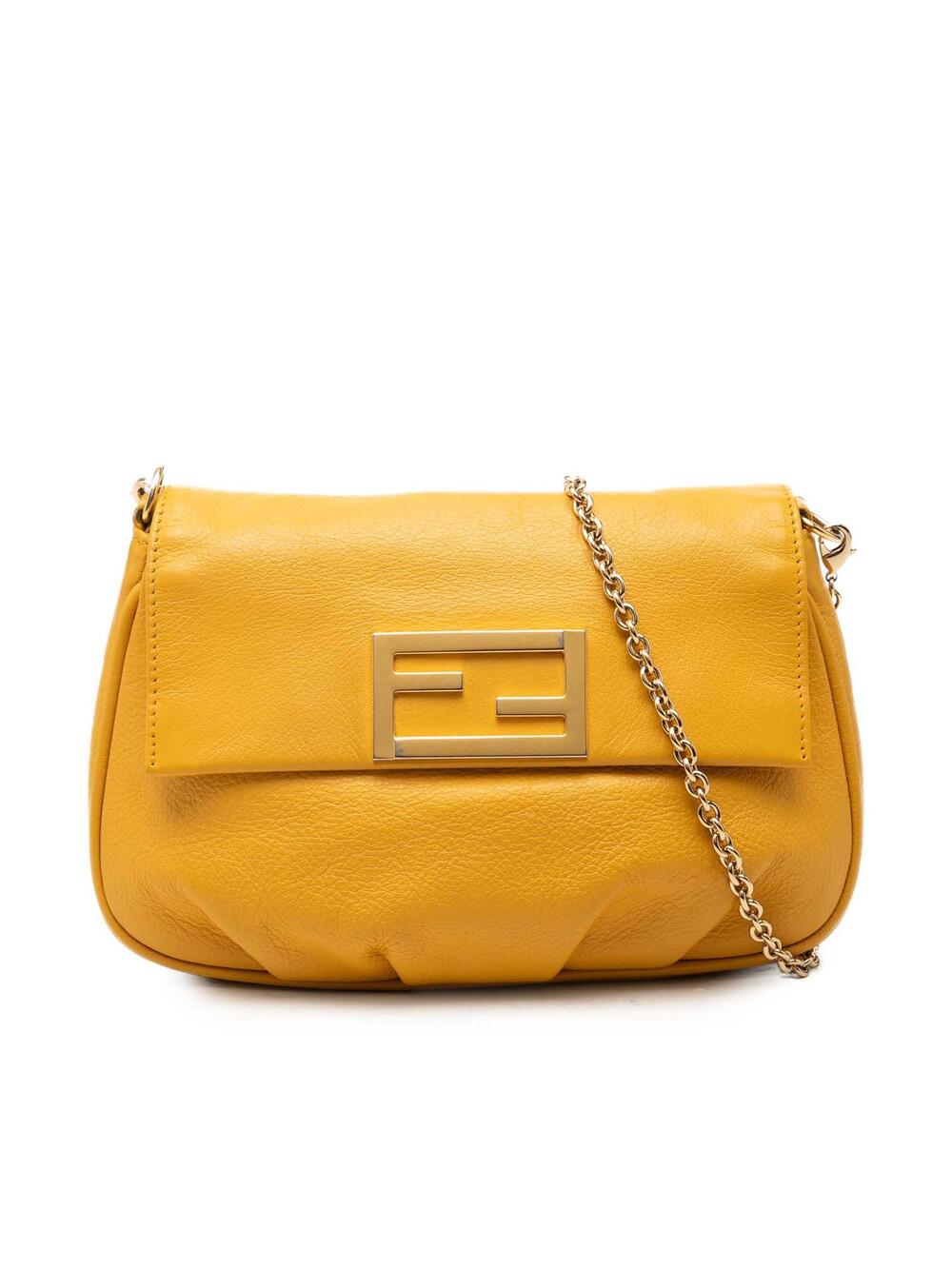 Fendi Leather Sta Pochette Crossbody #361970F70B
